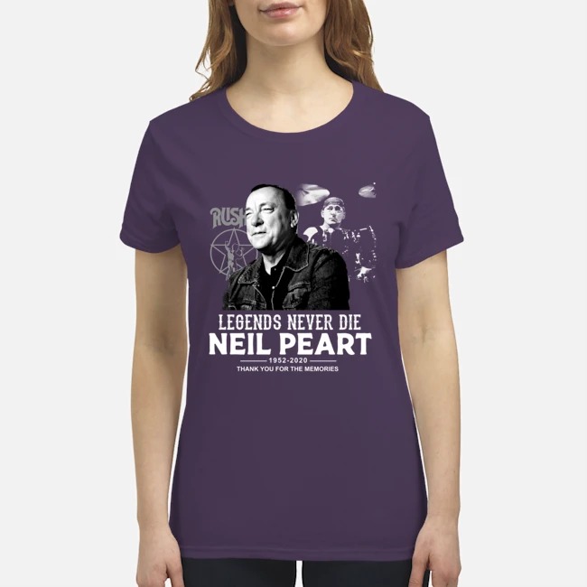 Legends never die Neil Peart shirt 4
