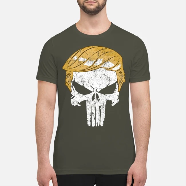 Punisher skull Donald Trump shirt 3