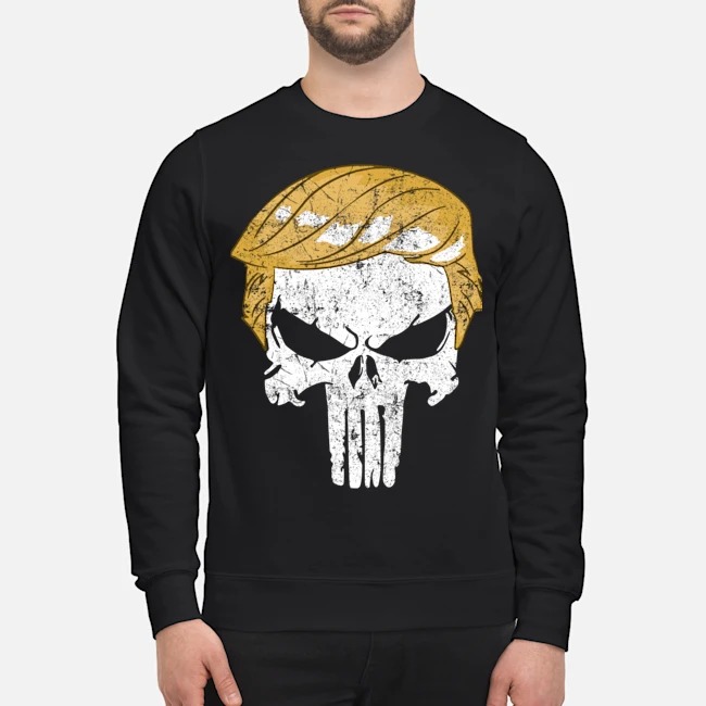 Punisher skull Donald Trump shirt 2
