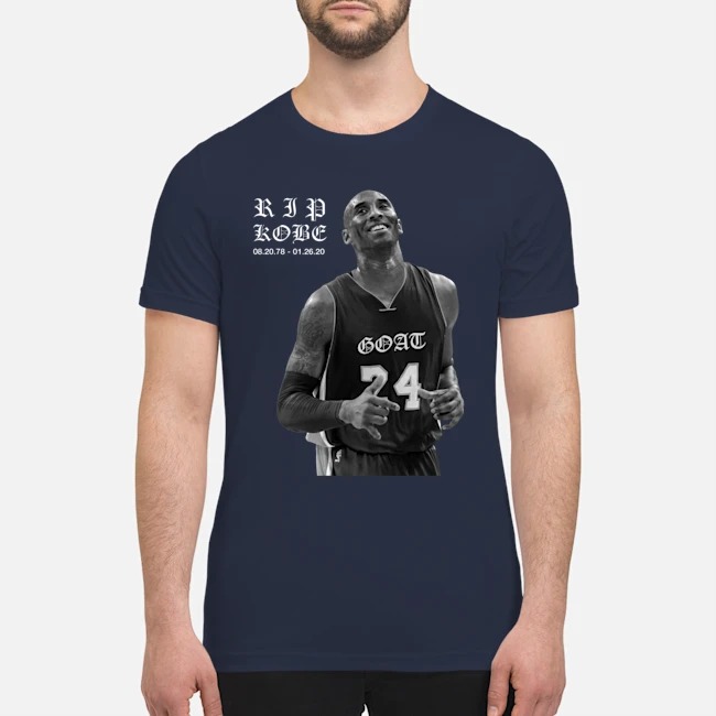 RIP Kobe Goat 24 shirt 3