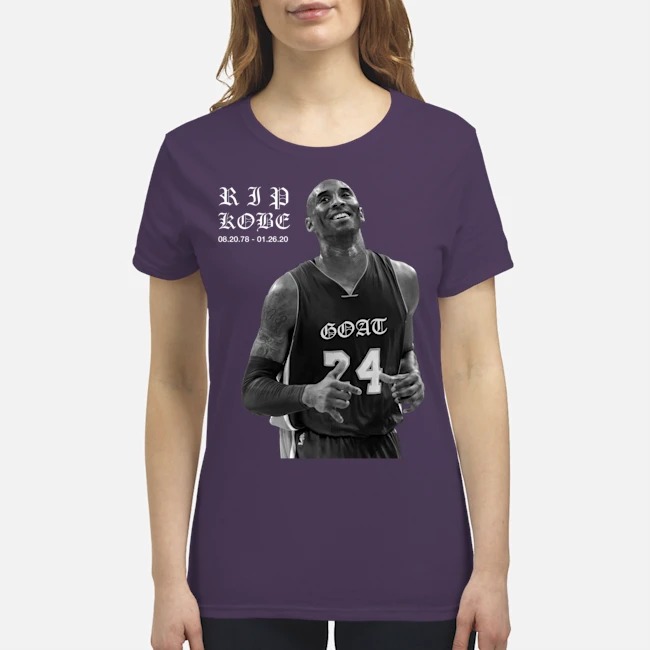 RIP Kobe Goat 24 shirt 4