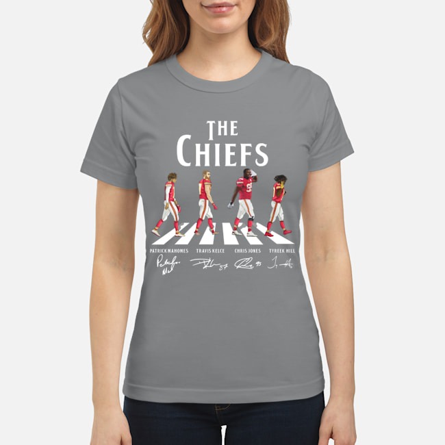 The Chiefs abbey road shirt 2