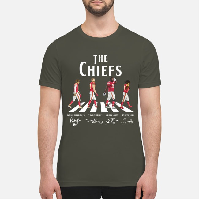 The Chiefs abbey road shirt 3