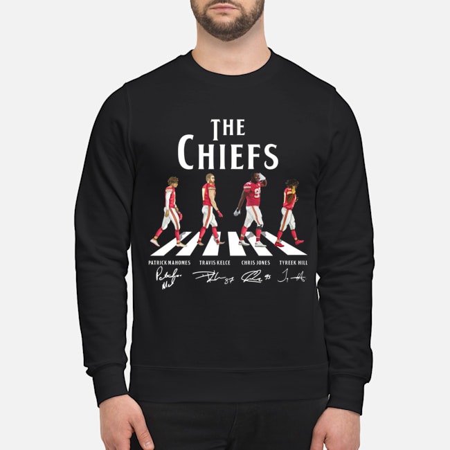 The Chiefs abbey road shirt 4