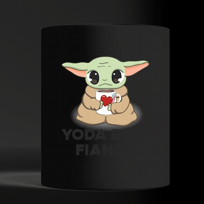 Valentine Yoda Best fiance mug 3