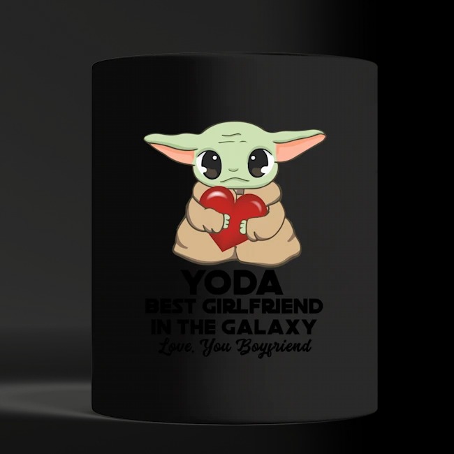Yoda best girl friend in the galaxy mug 3