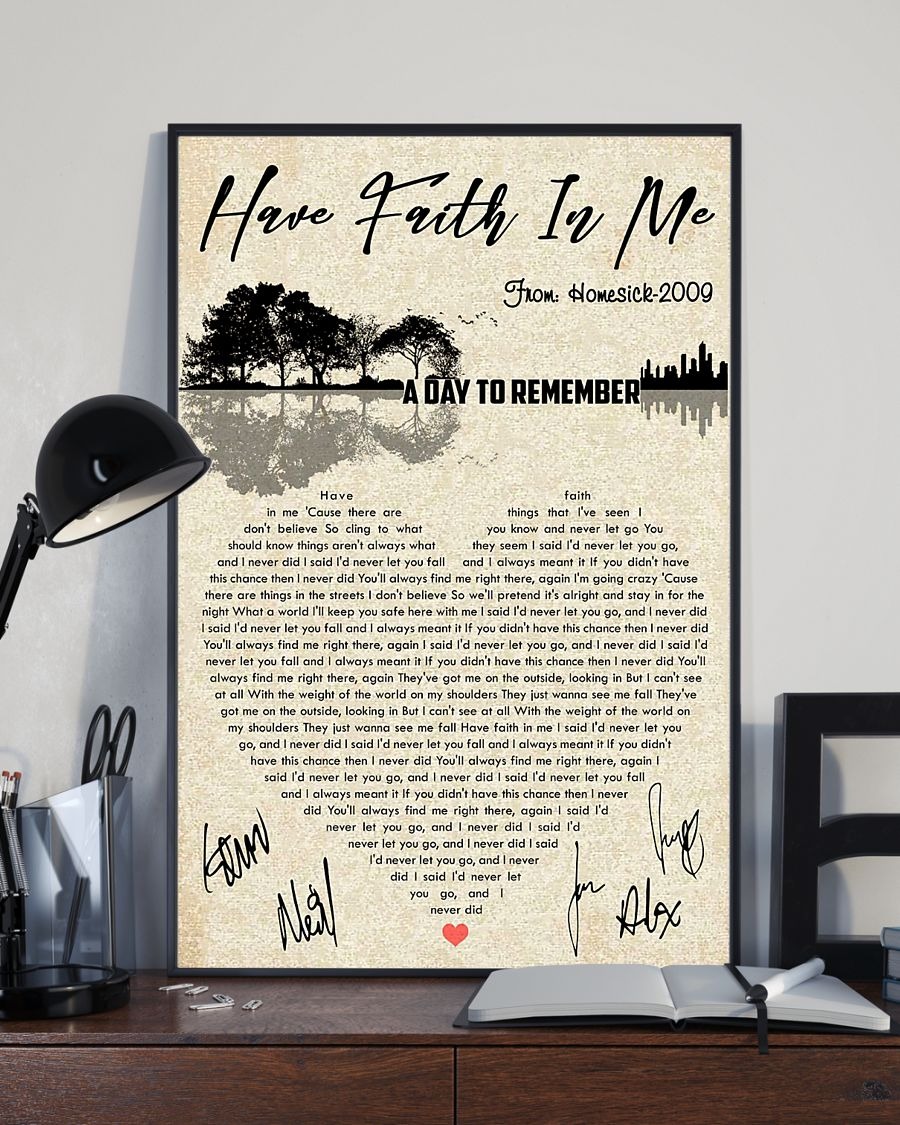 Have Faith in me poster 3