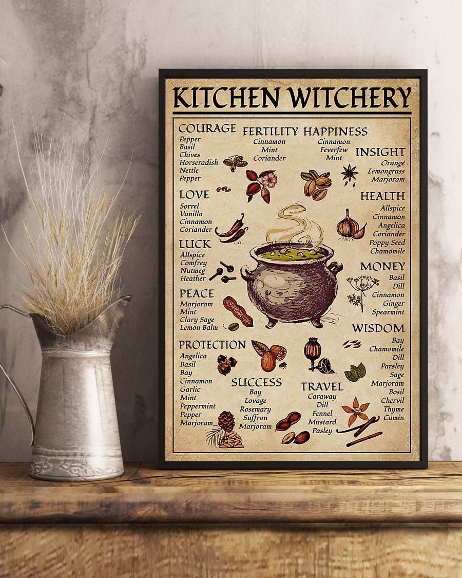 Kitchen witchery poster 2