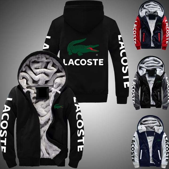 Lacoste fleece 3d hoodie - Express your unique style with BoxBoxShirt