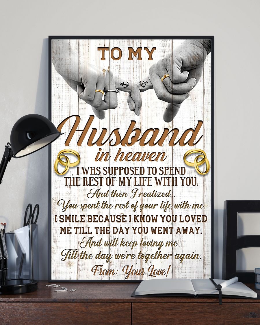 To my husband in heaven poster 3