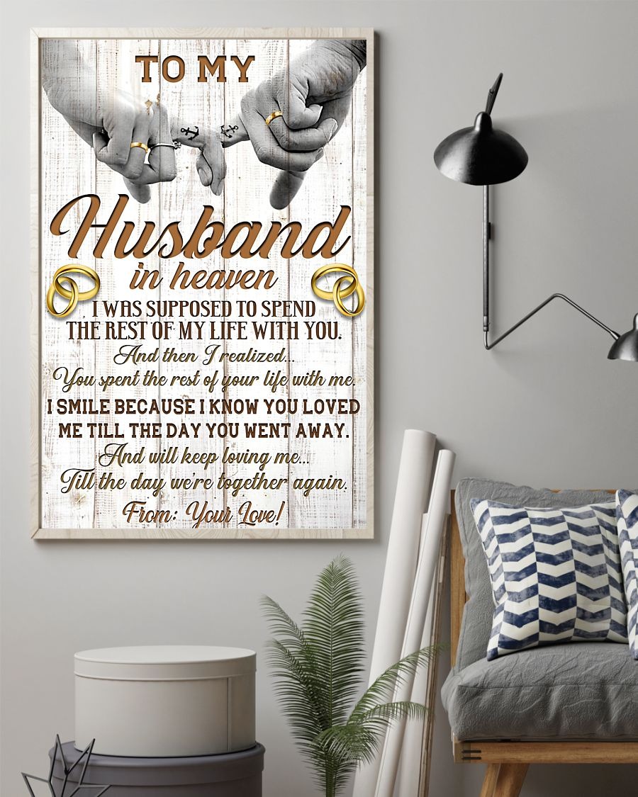 To my husband in heaven poster 2