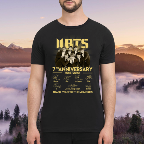 BTS 7th anniversary 2013 2020 shirt 4