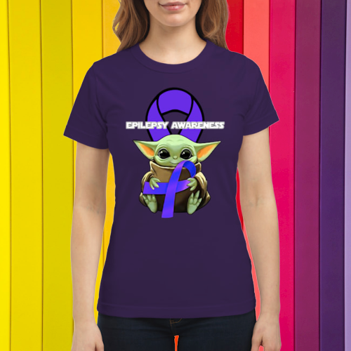 Baby Yoda epilepsy awareness shirt 2