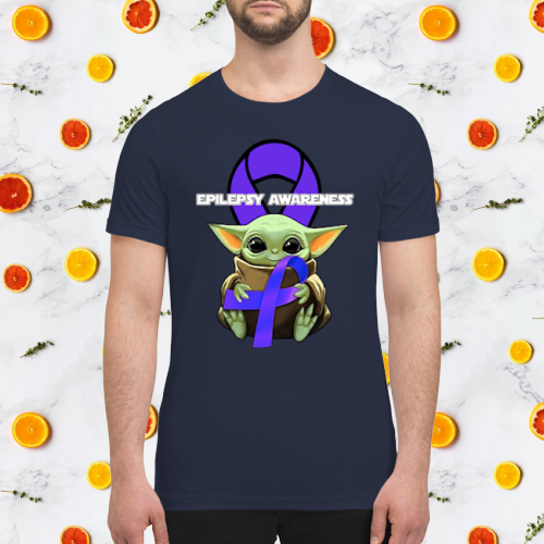 Baby Yoda epilepsy awareness shirt 3