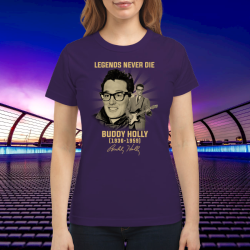 Buddy Holly legends never die 1936 1959 shirt 2