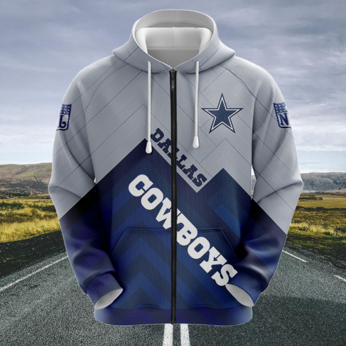 Dallas Cowboy Custom name and number 3d hoodie 3