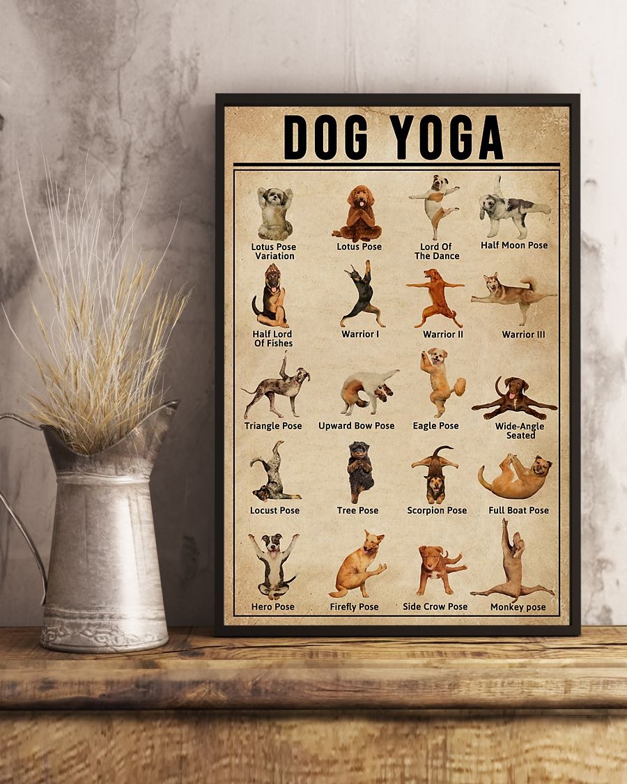 Dog Yoga poster 6