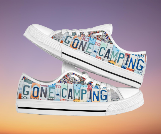 Gone Camping low top luxury shoes