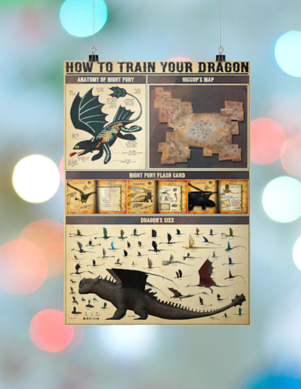 How to train your dragon poster 3