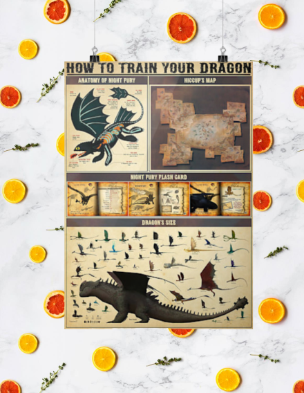 How to train your dragon poster 2