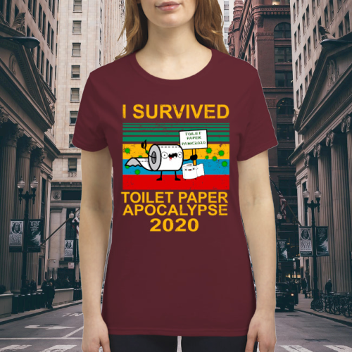 I survived toilet paper apocalypse 2020 shirt 4