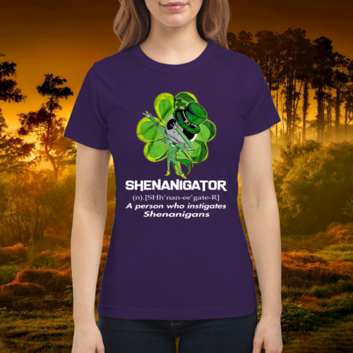 Jack Skellington Shenanigator a person who instigates shenanigans shirt 3