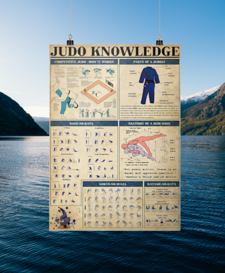 Judo knowledge poster 8
