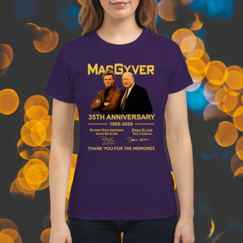 MacGyver 35th anniversary shirt 3