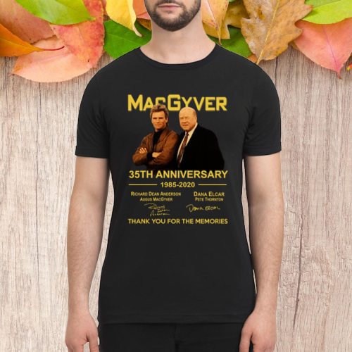 MacGyver 35th anniversary shirt 4
