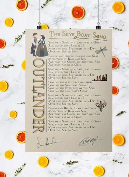 Outlander the skye boat song poster 3