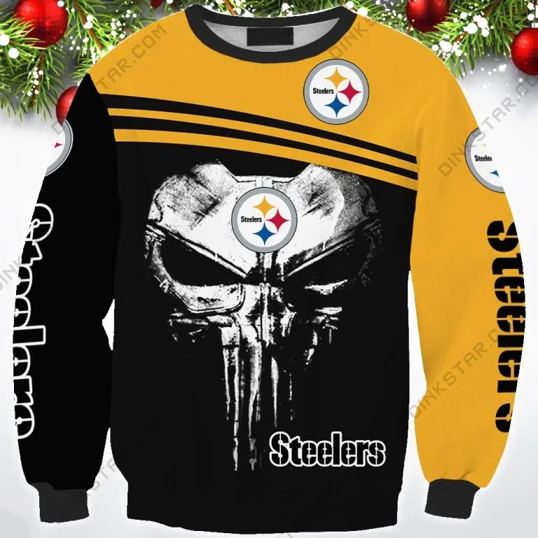 Pittsburgh Steelers 3d over print hoodie 3