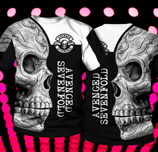 Skull Avenged Sevenfold 3d hoodie 2