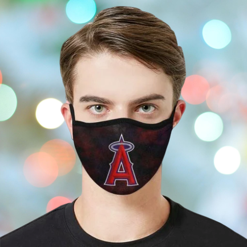 Los Angeles Angels cloth face mask 3