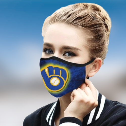 Milwaukee Brewers cloth face mask 3