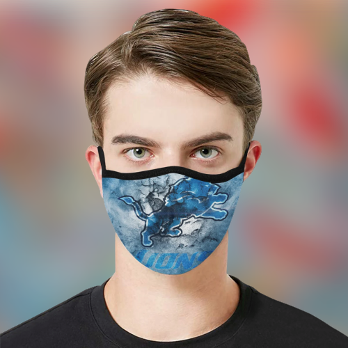Detroit Lions fabric face mask 3