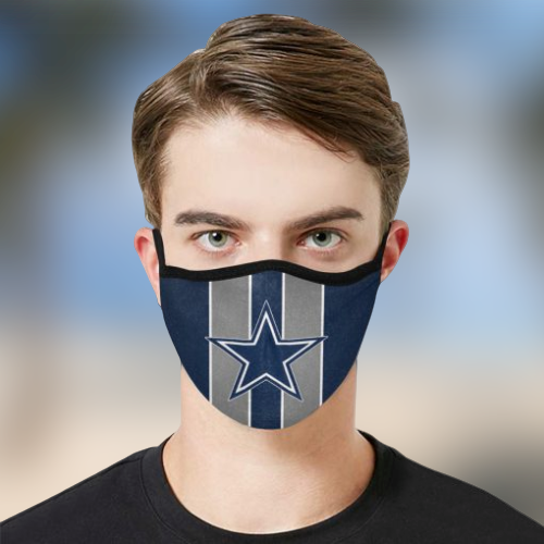 Dallas Cowboys cloth fabric face mask 3