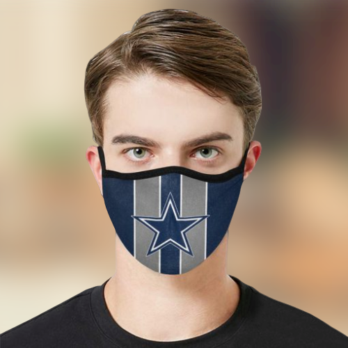 Dallas Cowboys cloth fabric face mask 4