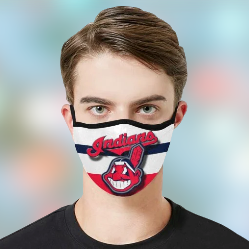 Cleveland Indians cloth face mask 4