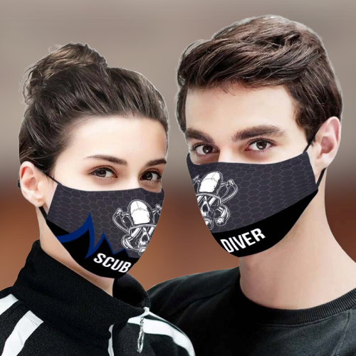 Scuba Diver 3D Face Mask 2