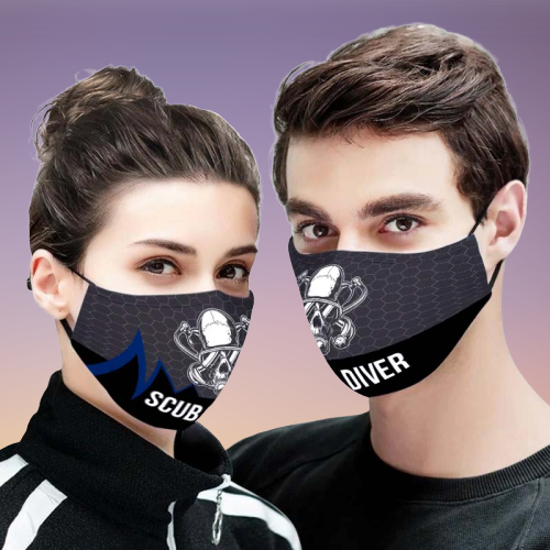 Scuba Diver 3D Face Mask 3