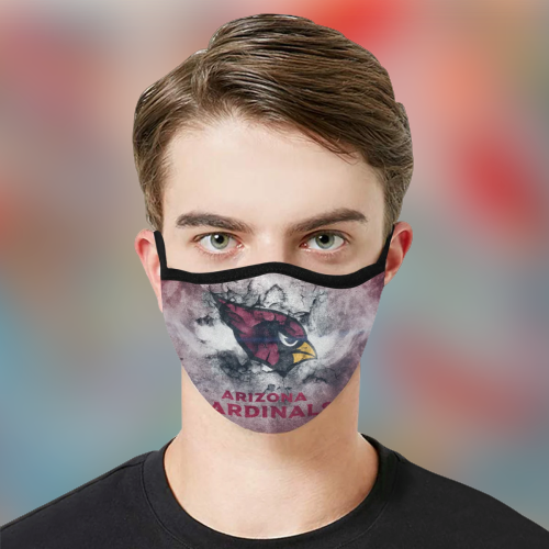Arizona Cardinals fabric face mask 3