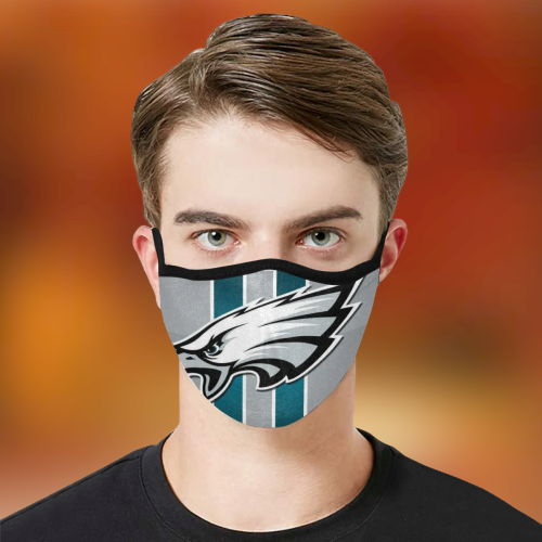 Philadelphia Eagles cloth fabric face mask 3