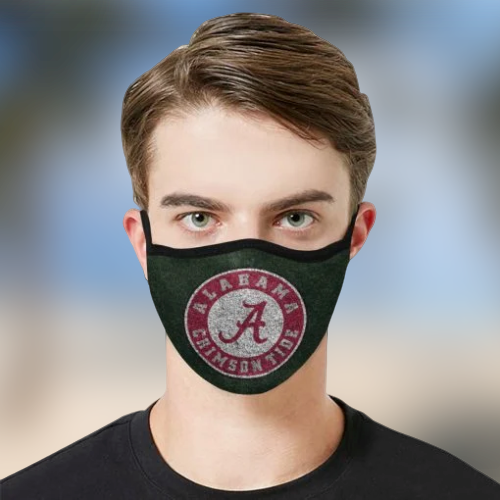 Alabama Crimson Tide cloth fabric face mask 3