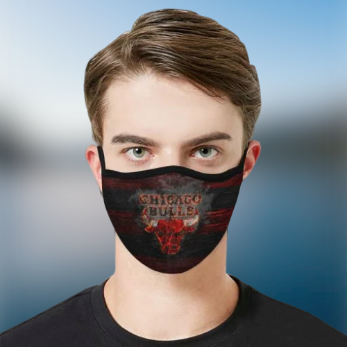 Chicago Bulls fabric face mask 2