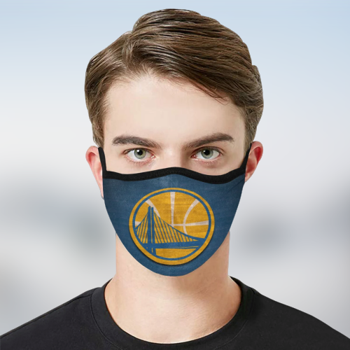 Golden State Warriors fabric face mask 2
