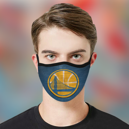Golden State Warriors fabric face mask 3