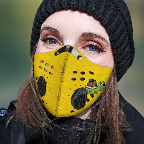 Turtle Filter Cloth Face mask 4