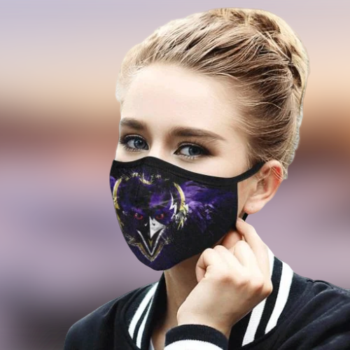Baltimore Ravens cloth face mask 1