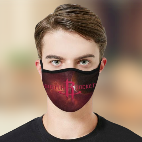 Houston Rockets fabric face mask 3