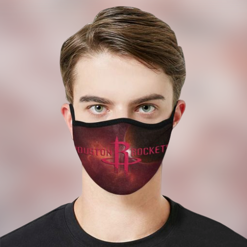 Houston Rockets fabric face mask 4